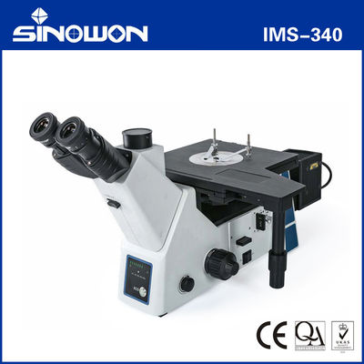 Trinocular Inverted Metallurgical Microscope 5X 10X 20X 50X 100X Cel IMS-340
