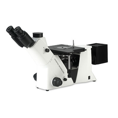 Pięciokrotny Nosepiece Przenośny Metallurgical Inverted Microscope wygodne obserwacje