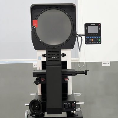 Projektor cyfrowy z poziomym pomiarem profilu Ø400 mm wbudowany w mini drukarkę